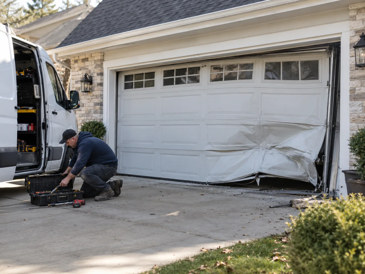 Emergency Garage Door Repair for Fallbrook Homes in Temecula