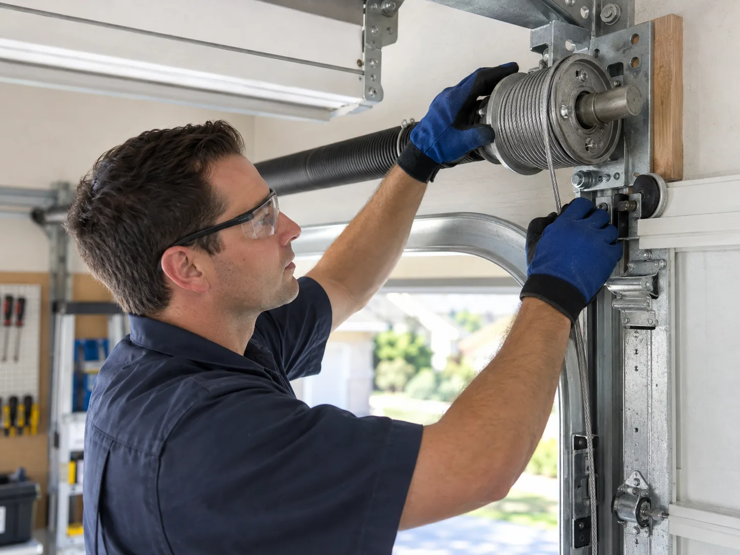 Garage Door Cable Repair for Rainbow's Older Doors in Temecula