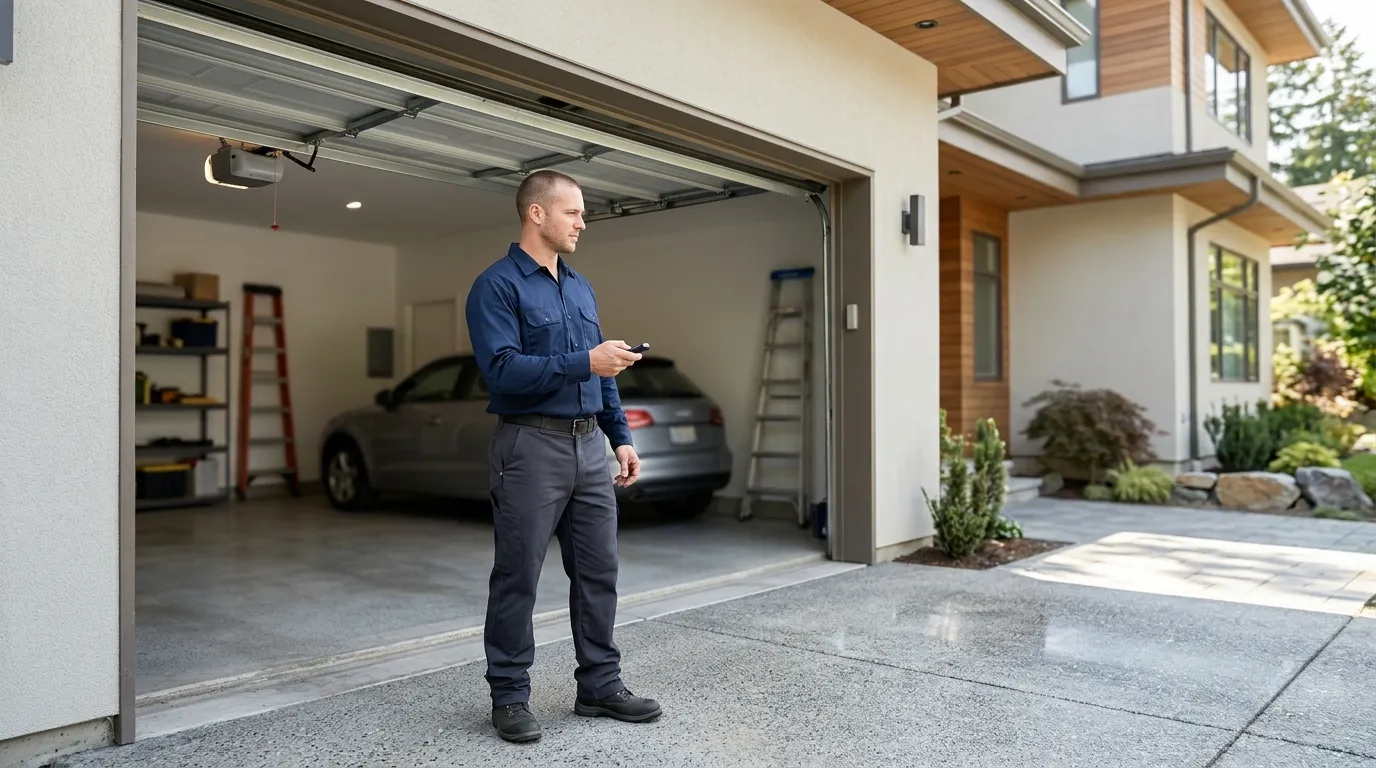 Garage Door Opener Installation for Rainbow Homes in Temecula