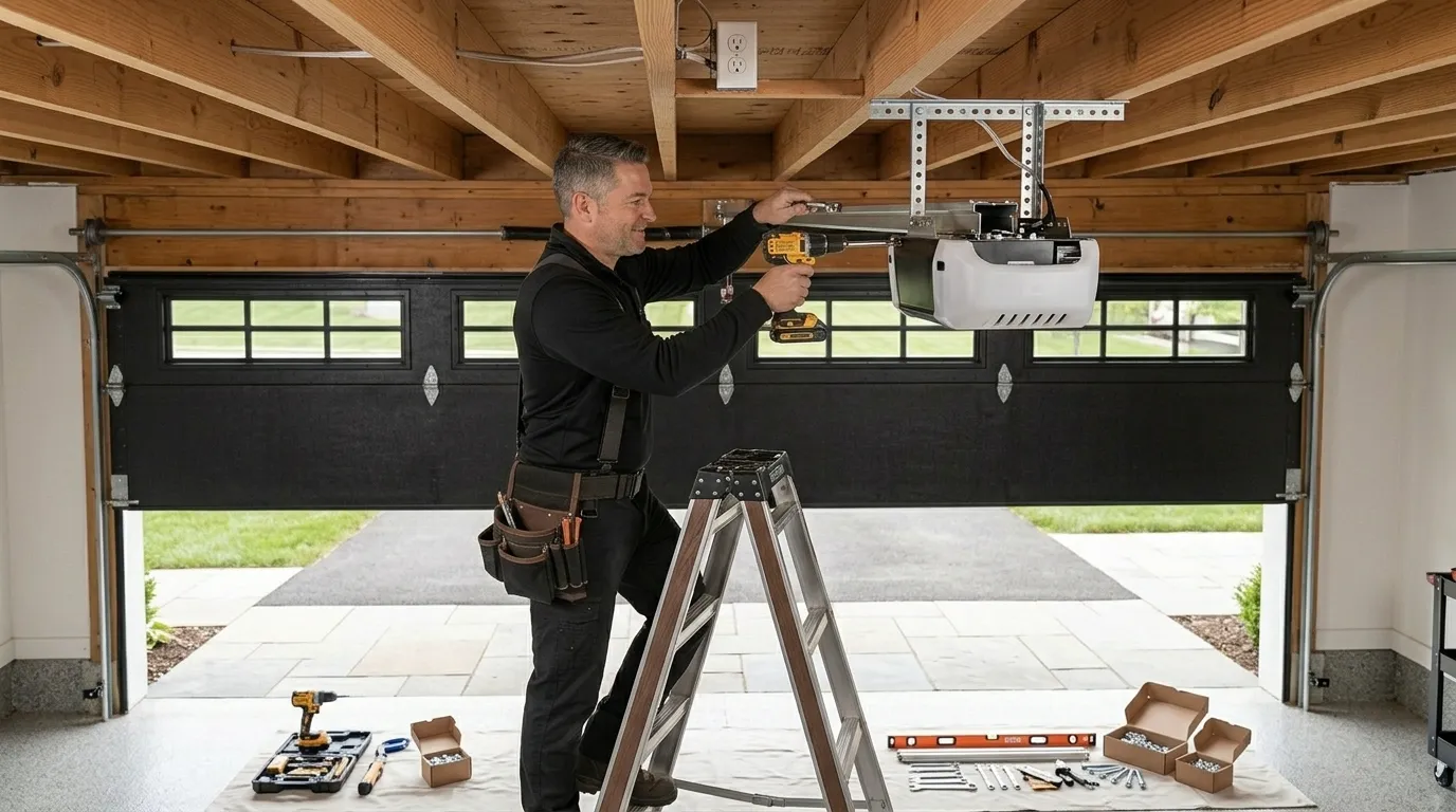 New Garage Door Installation for Fallbrook Homes in Temecula