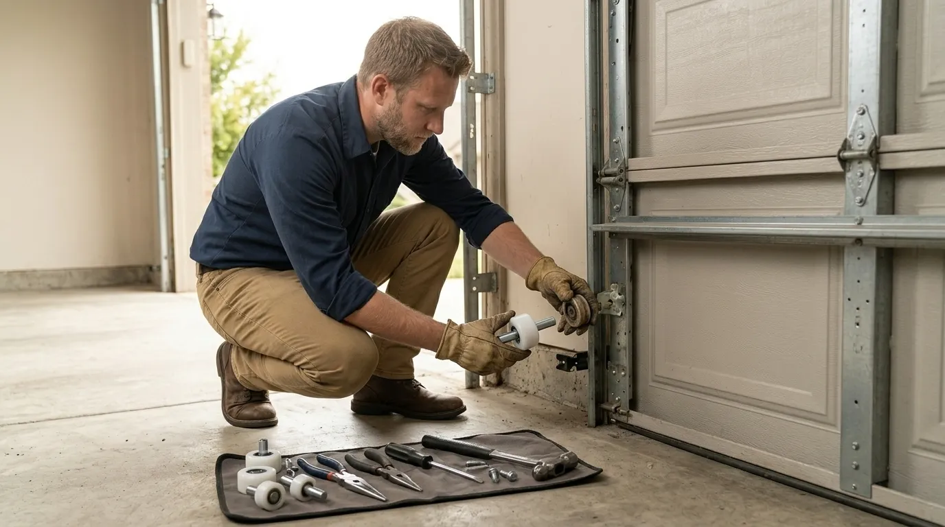 Roller Replacement for Fallbrook's Garage Doors in Temecula